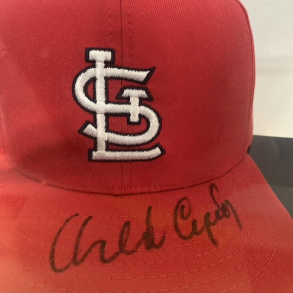 Orlando Cepeda Signed Baseball And Cap main image 4
